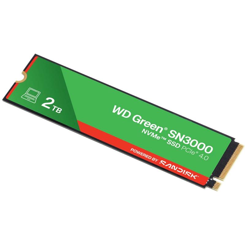 WD Green SN3000 SSD 2TB PCIe Gen4  NVMe - detalle