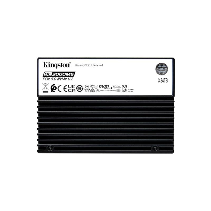 Kingston SSD DC3000ME 3.84TB NVMe PCIe 5.0 U.2 - detalle