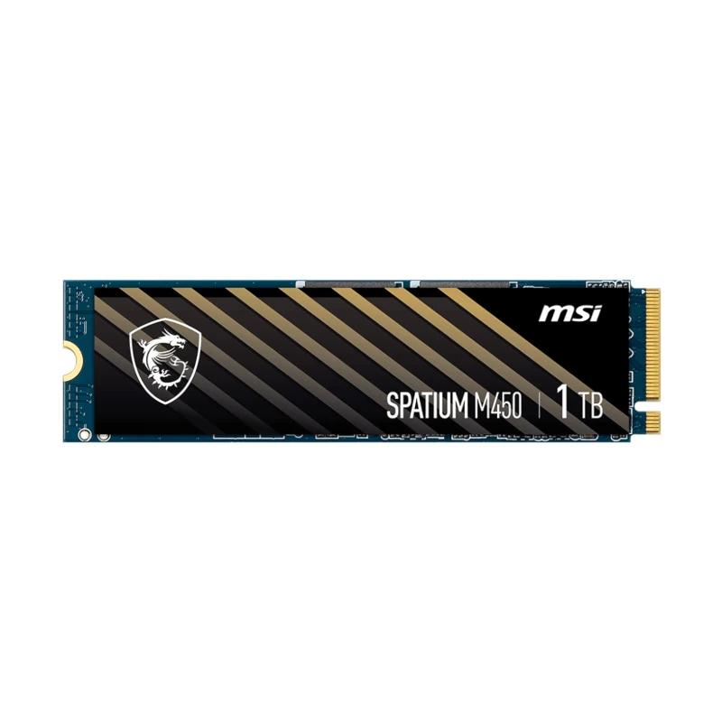 MSI SSD Spatium M450 1Tb PCIe 4.0 NVMe 3400 Mb-s - detalle