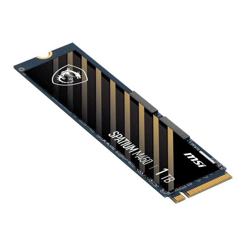 MSI SSD Spatium M450 1Tb PCIe 4.0 NVMe 3400 Mb-s - detalle
