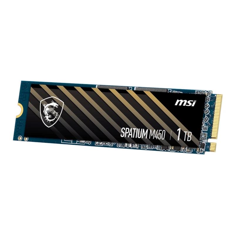 MSI SSD Spatium M450 1Tb PCIe 4.0 NVMe 3400 Mb-s - detalle