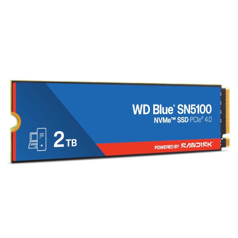 WD Blue SN5100 SSD 2TB NVMe Gen4 6700MB-s
