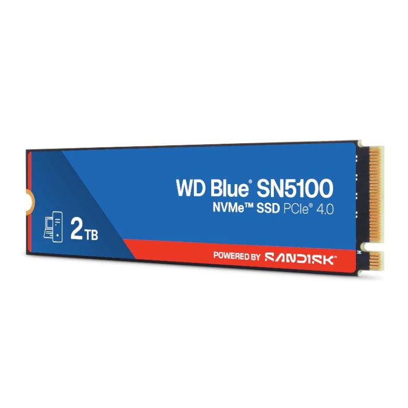 WD Blue SN5100 SSD 2TB NVMe Gen4 6700MB-s