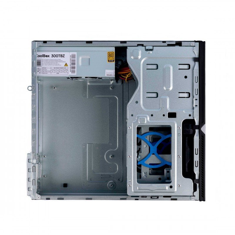 Caixa Coolbox Micro-ATX SLIM con fonte de alimentación de 300 TBZ 80+ 