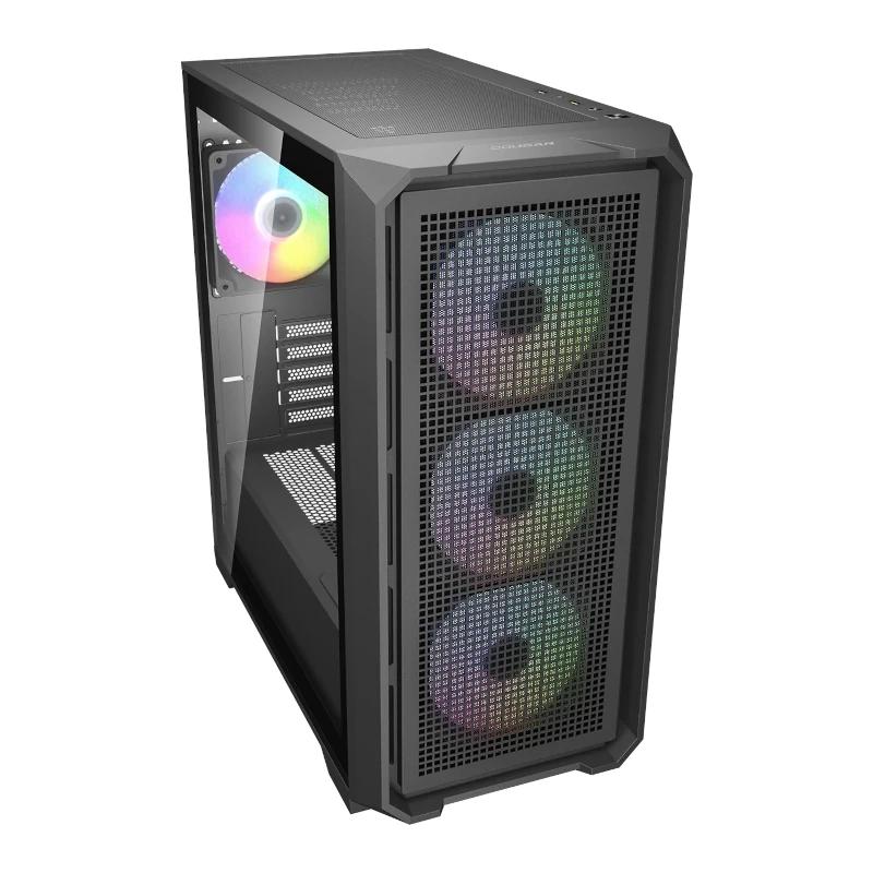 Cougar Caja Minitorre MX600 MINI V2 Black - detalle