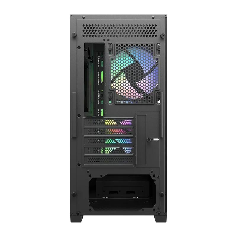 Cougar Caja Minitorre MX600 MINI V2 Black - detalle