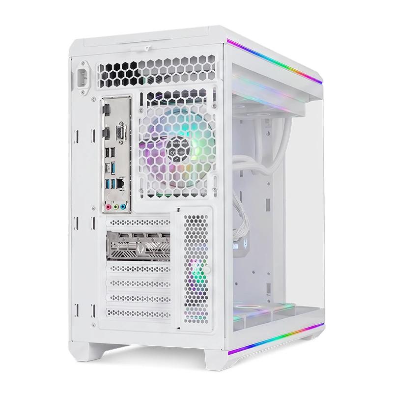 NOX Semitorre ATX Hummer Anvil Cristal Curv Blanco - detalle