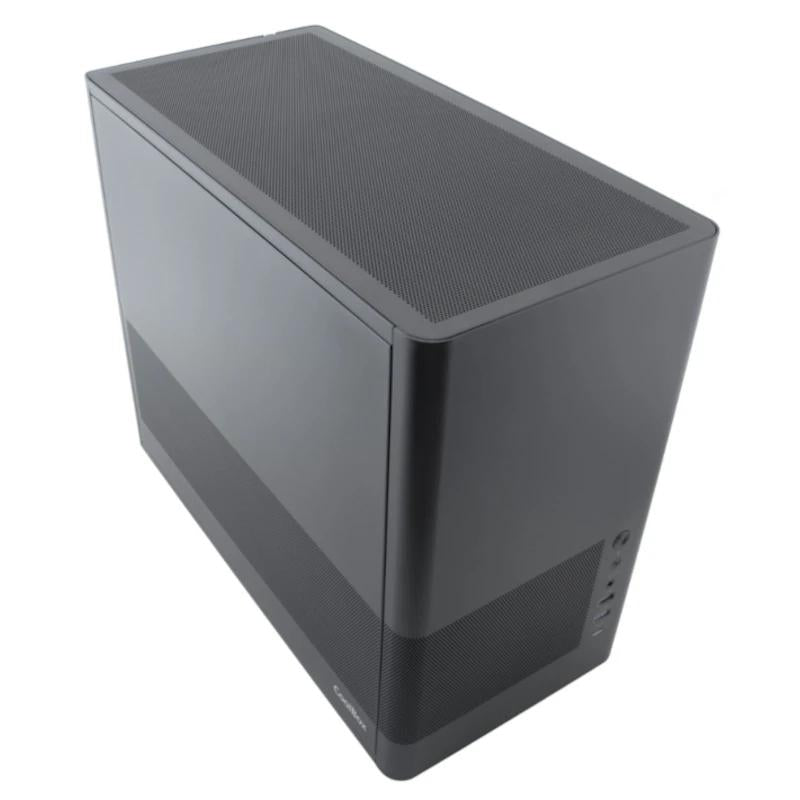 Coolbox Caja Matx USB-C 3.2 G1 F.Metal S/Fte Negra - detalle