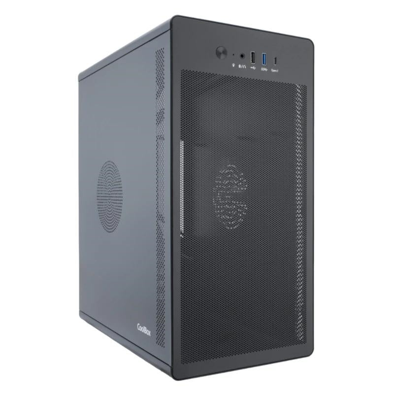 Coolbox Caja Matx M100 USB-C 3.2 G1 F.Metal S/Fte