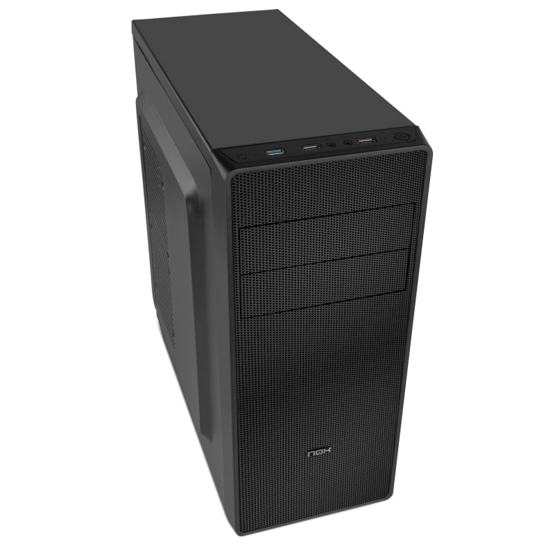 Nox Caja Semitorre ATX Coolbay RX Negra USB 3.0 - detalle