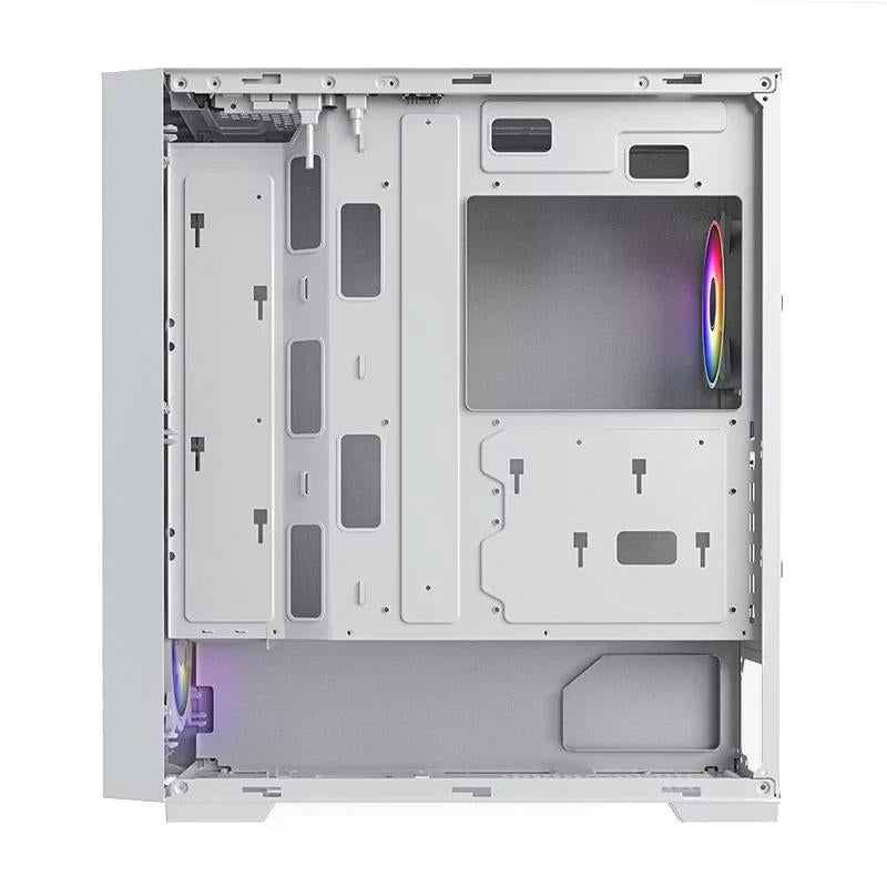 Hiditec Caja E-ATX H2 AIR ARGB White - detalle