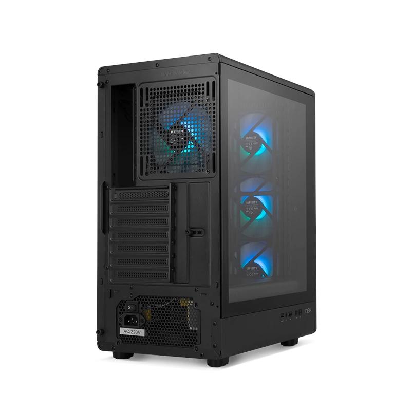 NOX Semitorre INFINITY IOTA ARGB Negre USB 3.0 