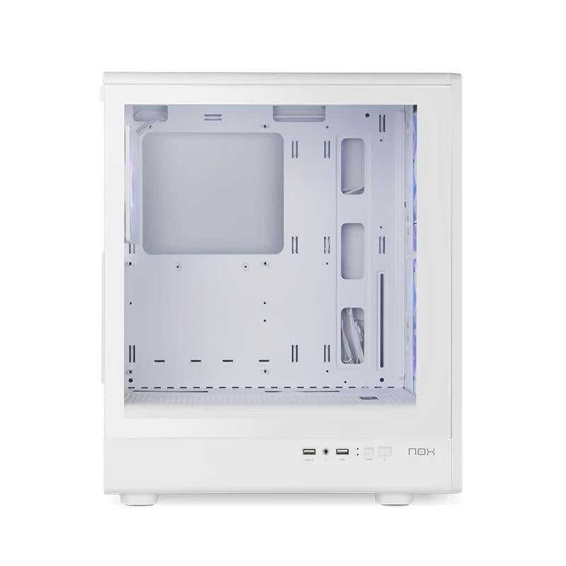 NOX Semitorre INFINITY IOTA ARGB Branco USB 3.0 