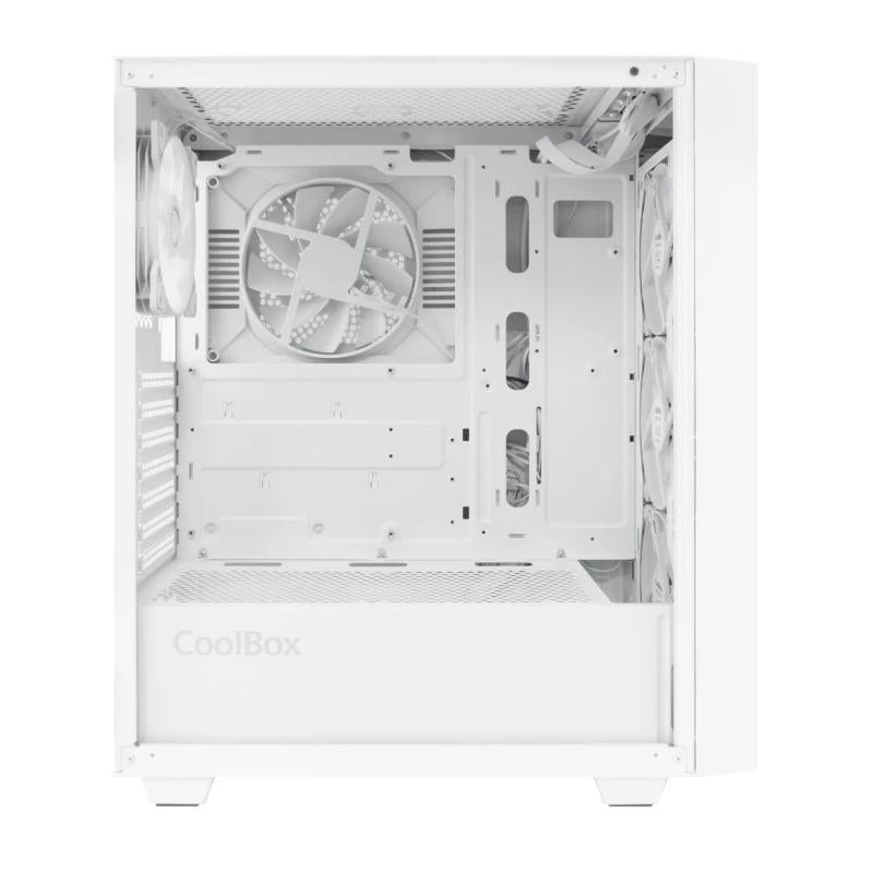 Coolbox Caixa Gaming ATX GA300 GRIDLINE White 