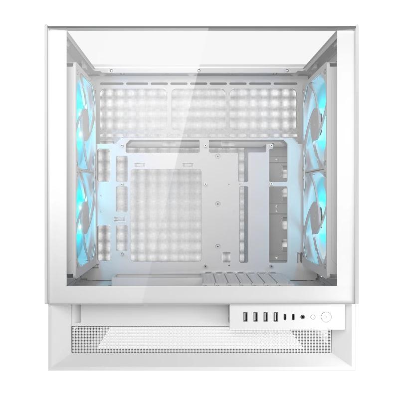 Cougar Caja Miditorre Omnyx Blanco - detalle