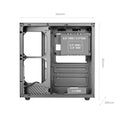 MARS GAMING MCV-ONE Atx Doble Cámara Negro