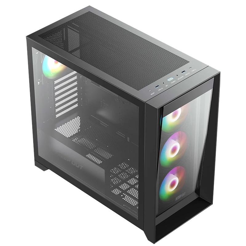 Keep Out Caja E-Atx XC-911 PRO MASTER ARGB C 3x2 - detalle