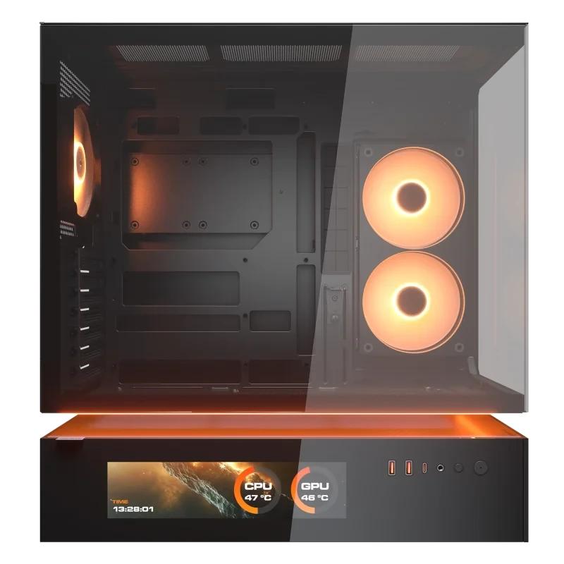 Cougar Caja Semitorre CFV235 Vision Black - detalle