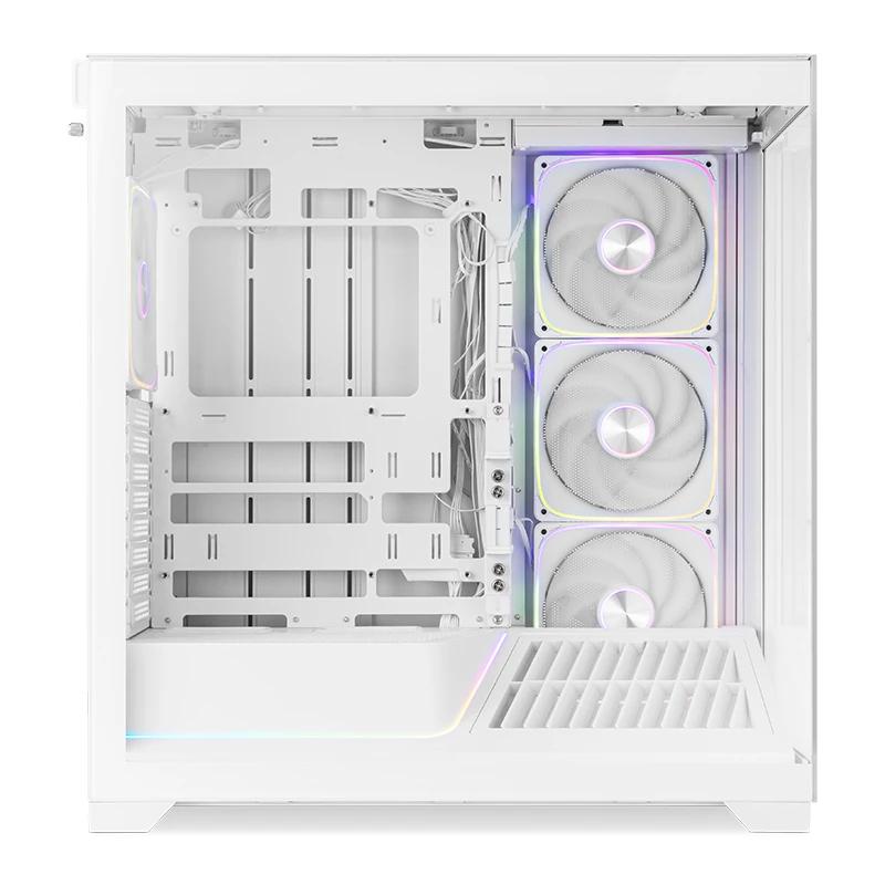 Nox Semitorre ATX Hummer Blade ARGB Airflow Blanco - detalle
