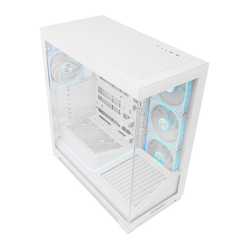 Nox Semitorre ATX Hummer Blade ARGB Airflow Blanco - detalle