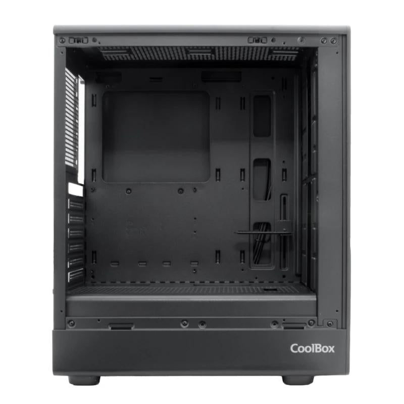 Coolbox Caja ATX GA700 DarkSide USB-C 3.2 G1 Crist - detalle