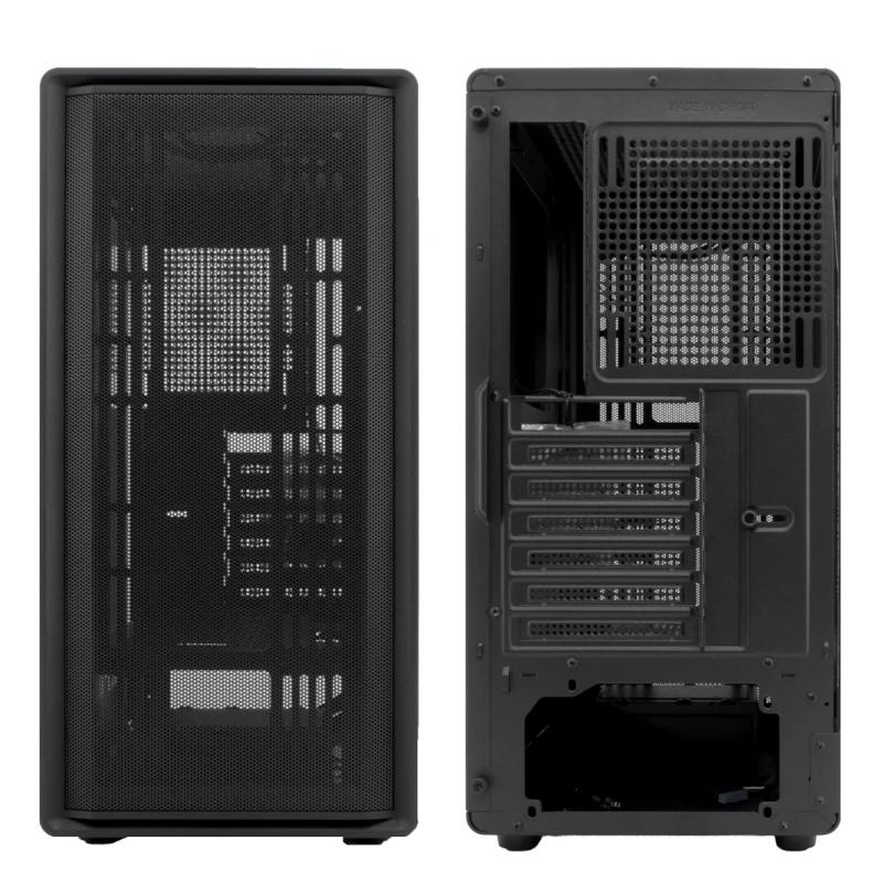 Coolbox Caja ATX GA700 DarkSide USB-C 3.2 G1 Crist - detalle