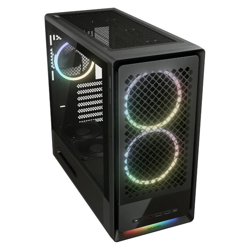 Cougar Caja Semitorre DUOAIR Rgb Black - detalle