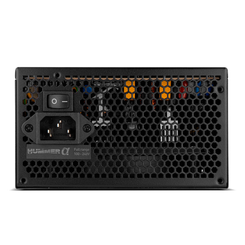 NOX Fuente Alimentacion HUMMER ALPHA 500W 80+ Bron - detalle