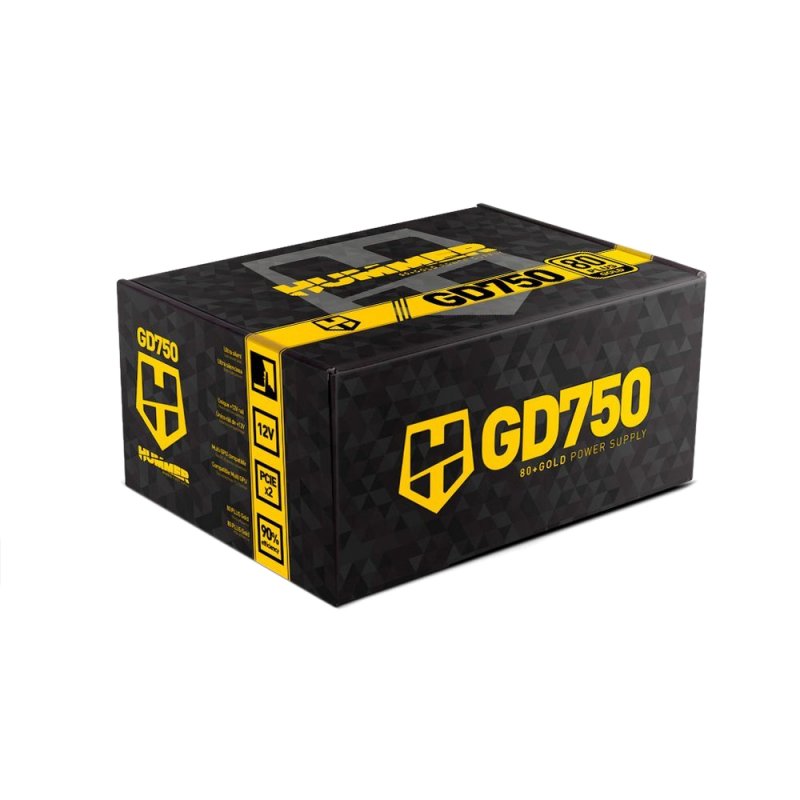 Nox Fuente Alimentación Hummer GD750 80plus GOLD - detalle