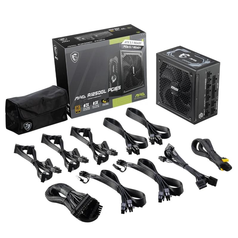MSI Fuente Alimentación MAG A1250GL 1250W 80+ Gold