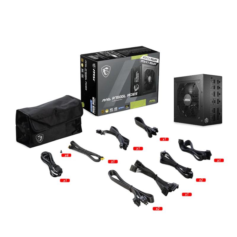 MSI Fuente Alimentación MAG A750GL PCIE5 II 750ATX