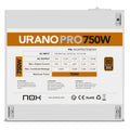 NOX Fuente ATX Urano PRO 750W Bronze Blanco