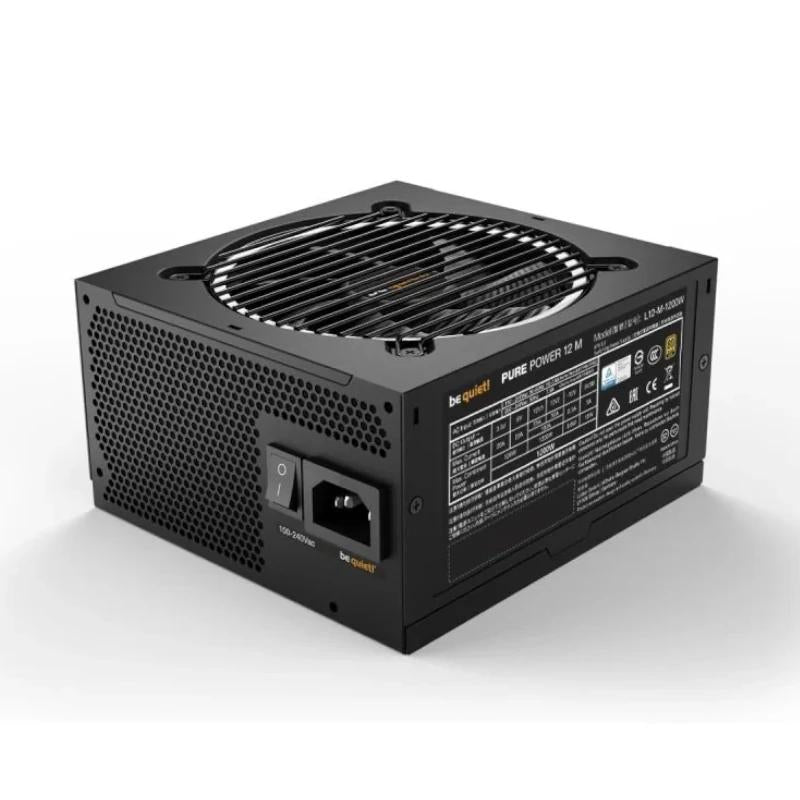 be quiet! Fuente Pure Power 1200W 20+4 pin ATX Neg - detalle