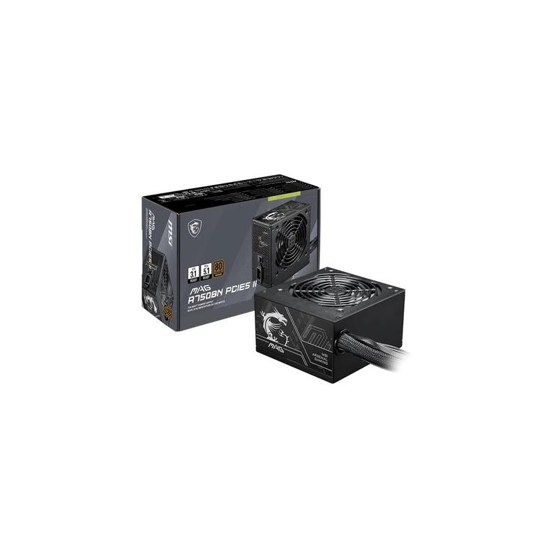 MSI Fuente Alimentación MAG A750BN PCIE5 II - detalle