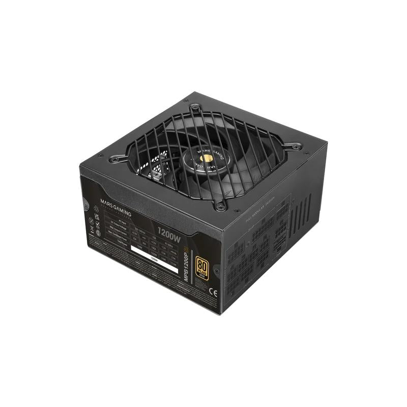 Mars Gaming Fuente MPB1200PSI 1200W 80Plus Gold Ng - detalle