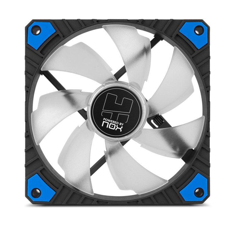 NOX Ventilador Hummer H-FAN PRO LED AZUL 120mm PWM - detalle