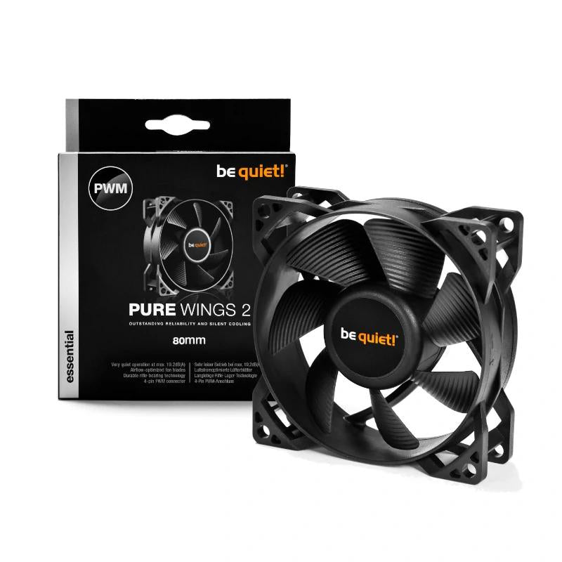 be quiet! Ventilador Pure Wings 2 80 mm - detalle