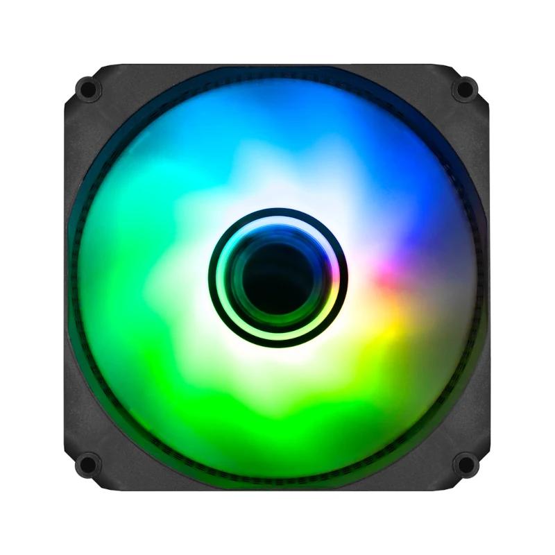 Coolbox Gaming Ventilador aux. INFINITY 12cm A-RGB - detalle