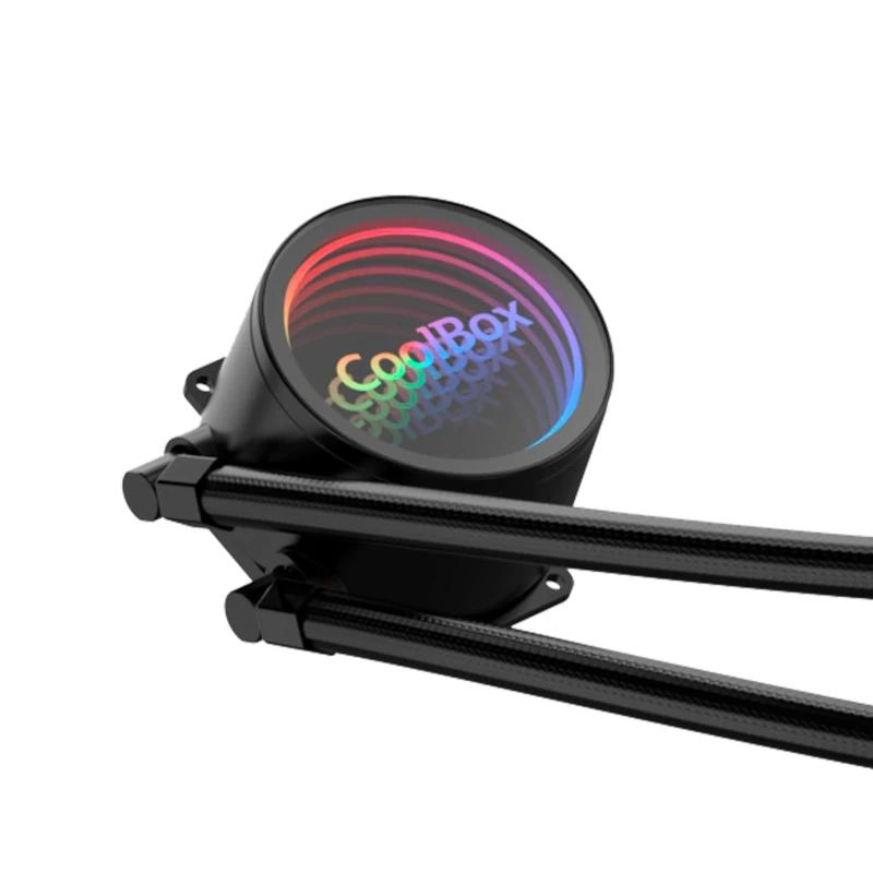 Coolbox Gaming Refrig.Líquida ARGB Infinite 120 Ne - detalle