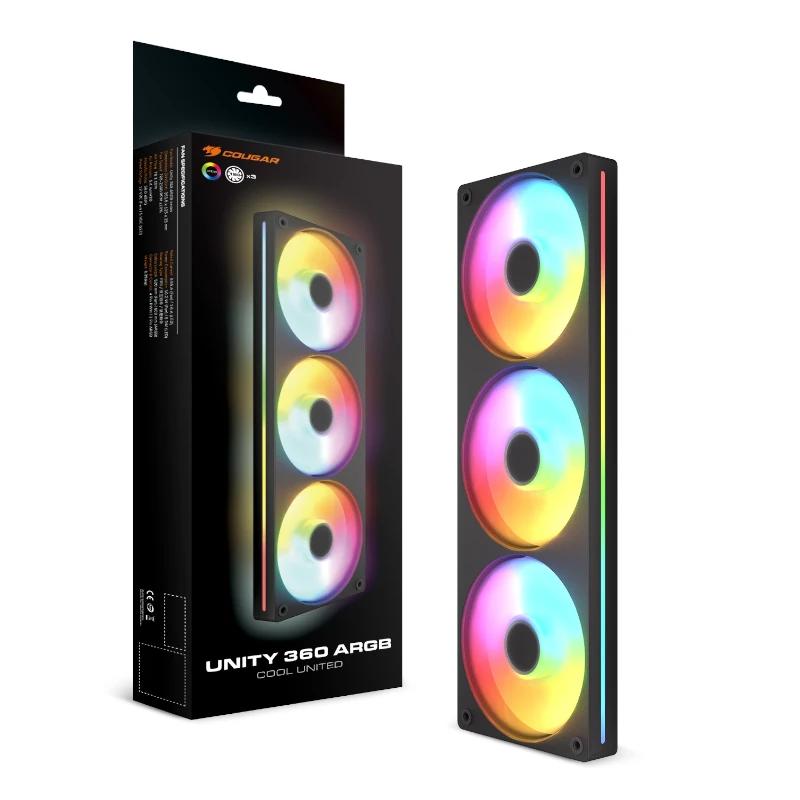 Cougar Ventilador UNITY360-FB Argb 12cm Black - detalle
