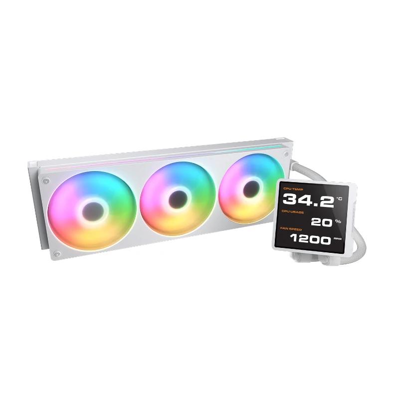 Cougar Ref. Liq Poseidon Vistek Pro ARGB 360 White - detalle