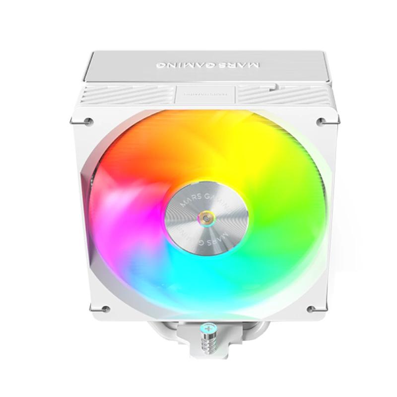 MARS GAMING  Ventilador CPU 280W TDP Blanco - detalle