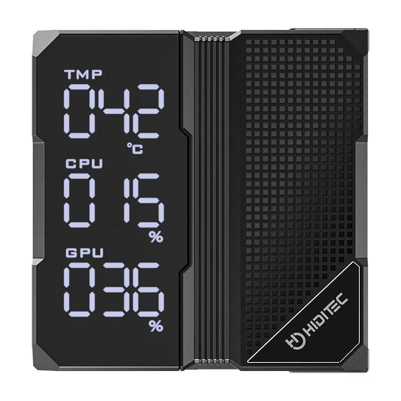 Hiditec Ventilador DC40 PRO PWM Black - detalle