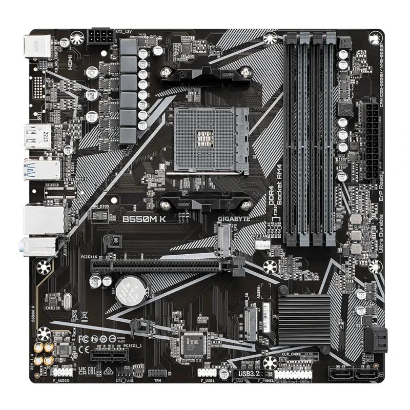 Placa base Gigabyte B550M K mATX AM4 