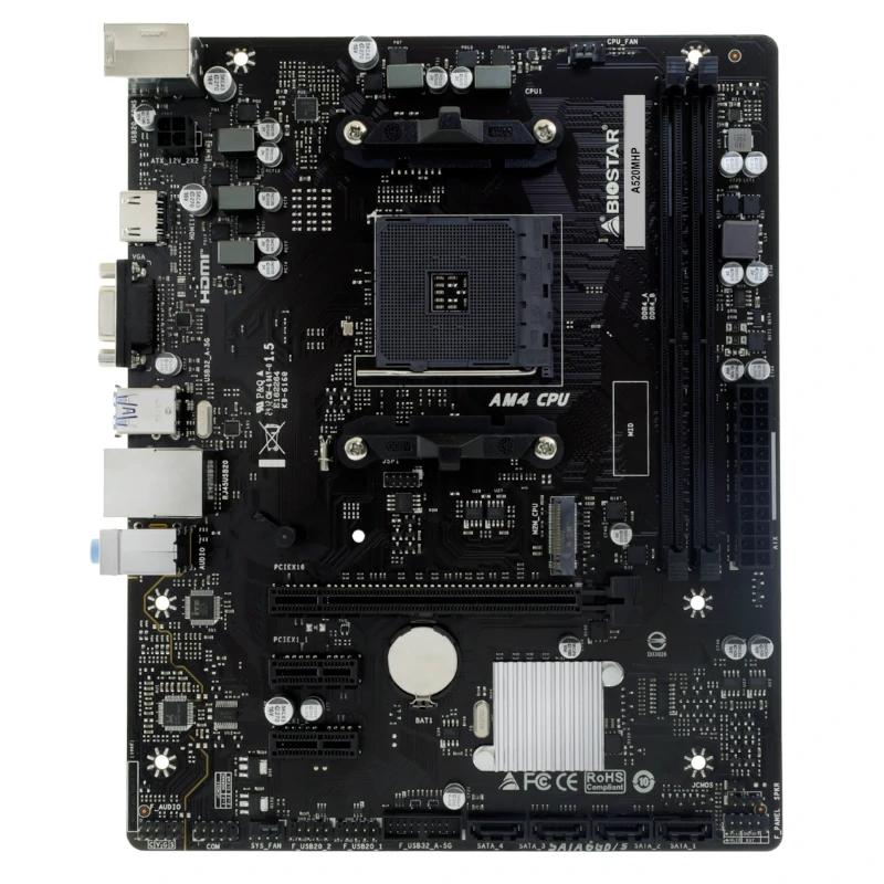 Biostar Placa Base A520MHP mATX AM4 - detalle