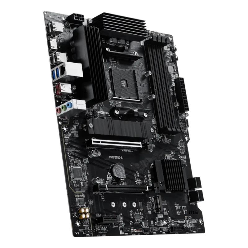 MSI Placa Base PRO B550-S  DDR4 AM4 - detalle