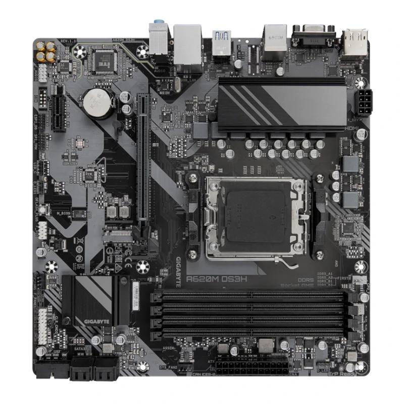 Gigabyte Placa Base A620M DS3H mATX AM5 - detalle