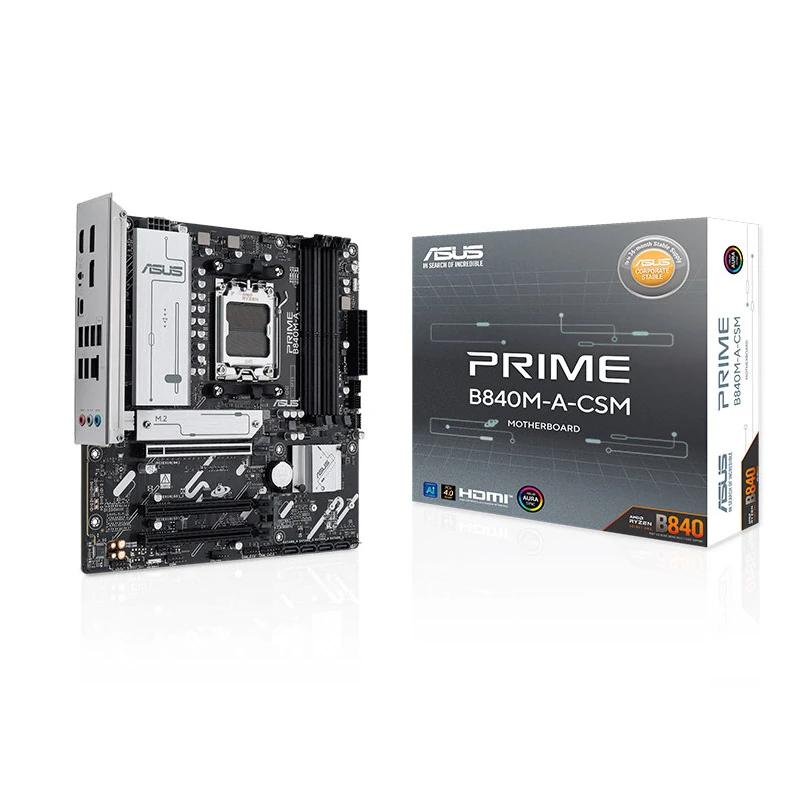 ASUS PLACA BASE PRIME B840M-A-CSM mATX AM5 - detalle