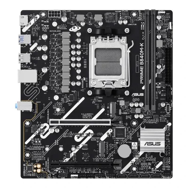 ASUS PLACA BASE PRIME B840M-K mATX AM5 - detalle