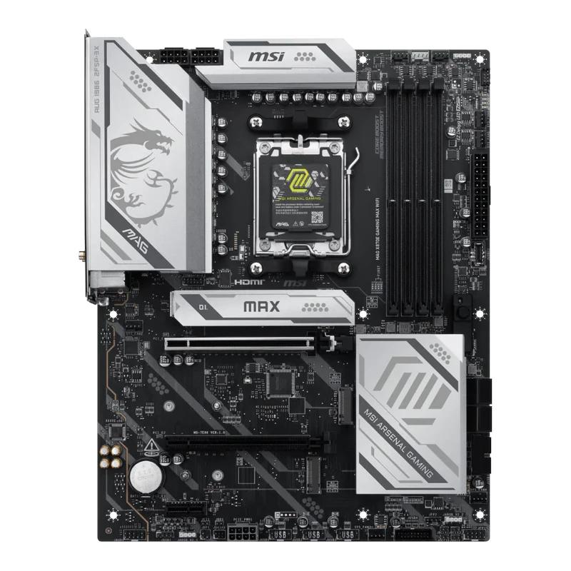 MSI Placa Base MAG X870E GAMING PLUS MAX WIFI ATX - detalle